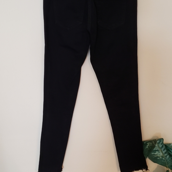 CARMAR- BLACK DEMIN DESTROY JEANS - Picture 3 of 6